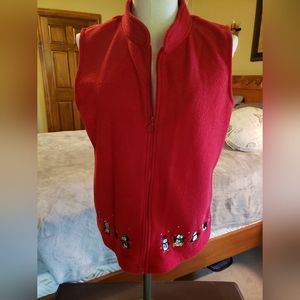 Whimsical Christopher and Banks vest with penguins